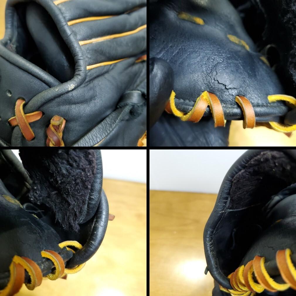 ミズノ 松井秀喜モデル 限定 ゴジラ型ウェブ 左投げ用 外野用 軟式グローブ