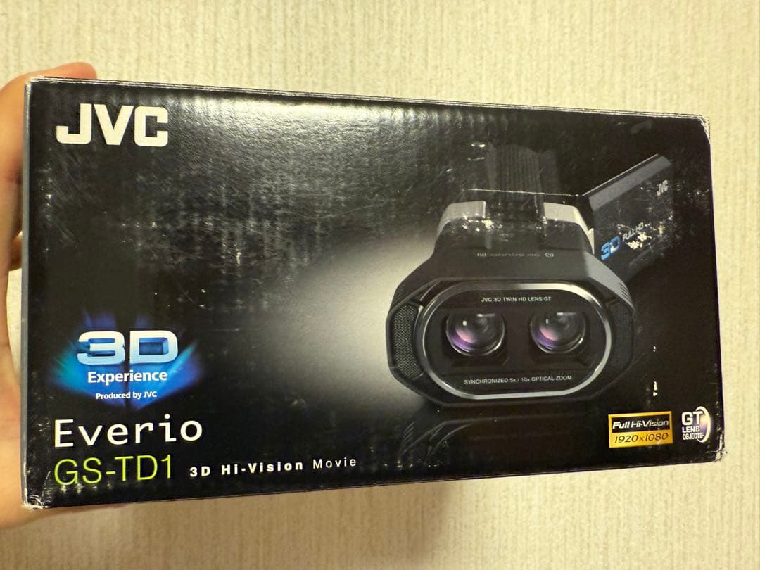 JVC Everio GS-TD1 3Dハイビジョンムービー本体