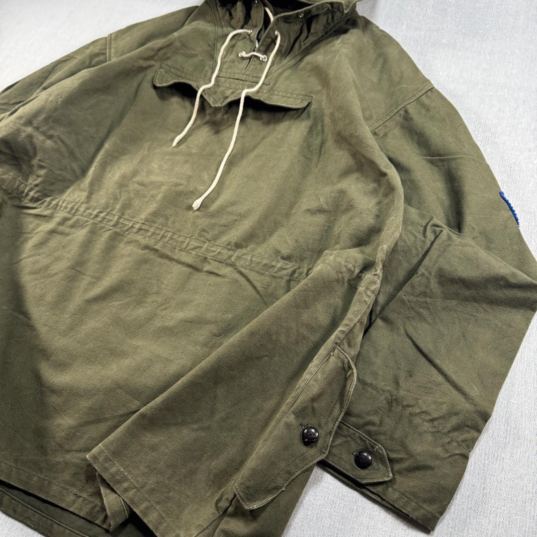 50s 60s ブルガリア軍 アノラックパーカー ミリタリースモック 山岳部隊