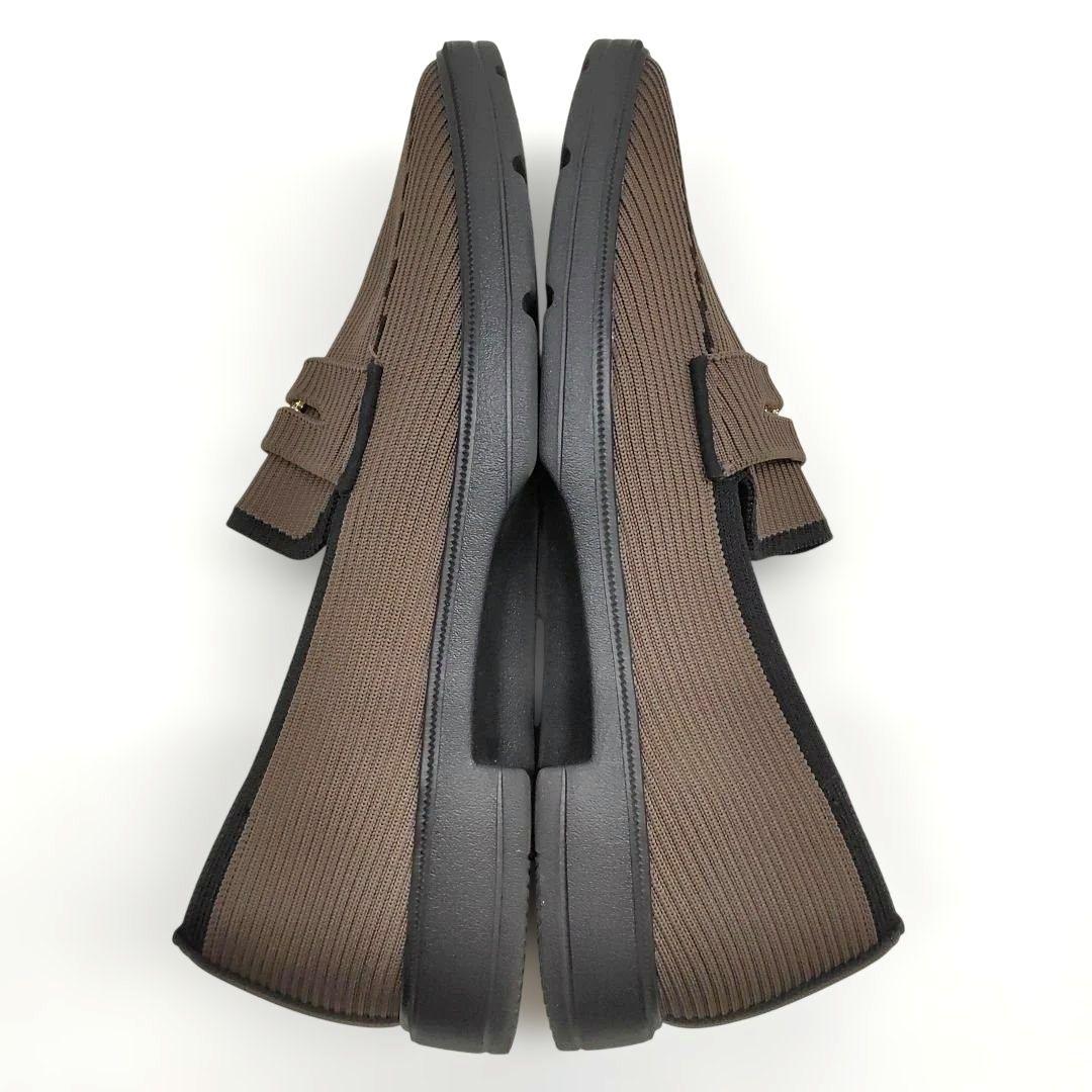 steppi onward 撥水 洗える ニット ローファー 9000