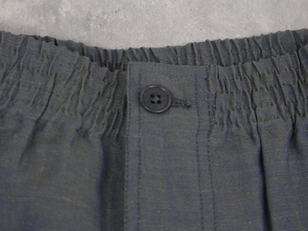 ▲美品 HERMESエルメス ショートパンツ フロントホック グレー