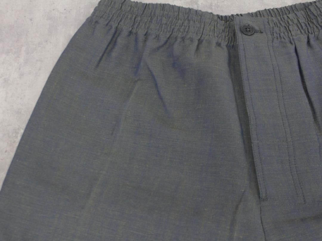 ▲美品 HERMESエルメス ショートパンツ フロントホック グレー