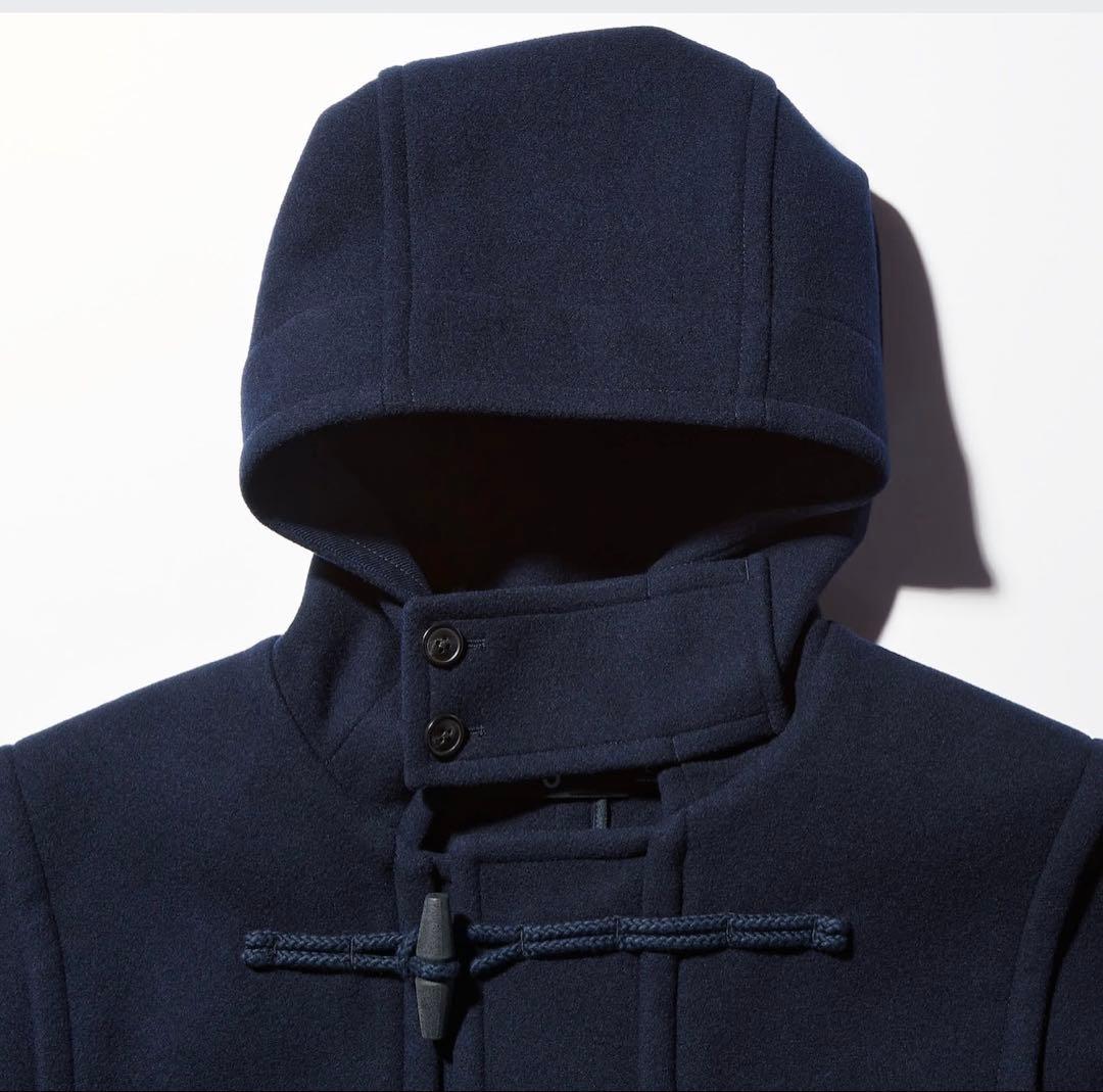 【美品】UNIQLO ユニクロ +J ウールオーバーサイズダッフルコート　XL