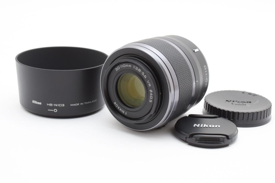 新品級 1 NIKKOR 30-110mm f3.8-5.6 ブラック M803
