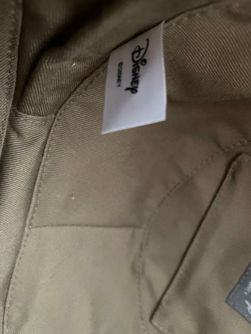 ミッキーマウス　カゴバッグ　ラタンバッグ