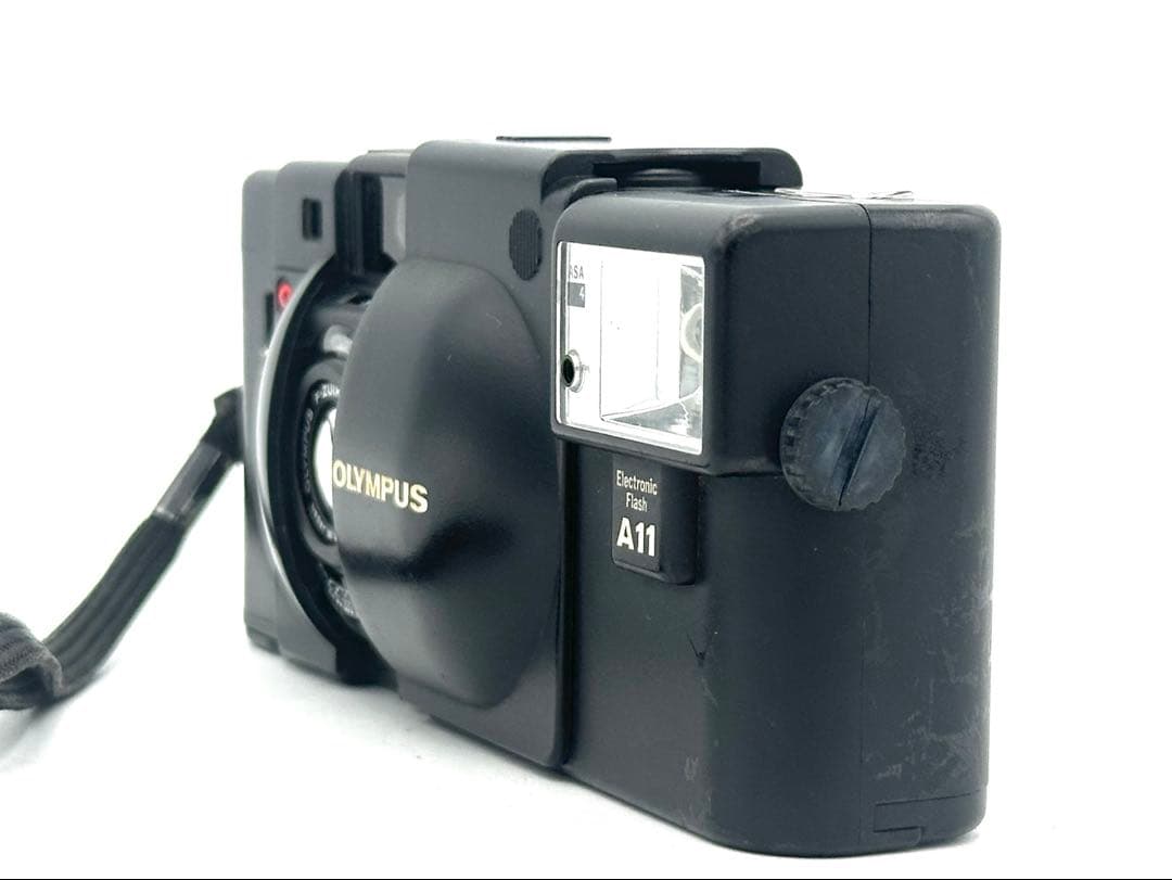 【完動品】OLYMPUS XA + A11 フィルムカメラ 動作確認済み