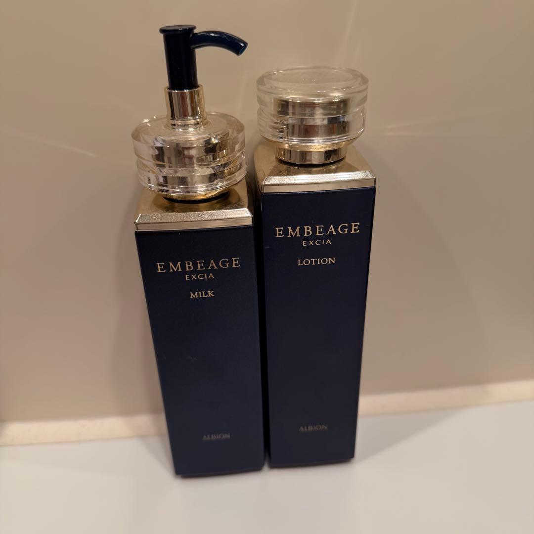 ALBION アンベアージュ ブライトニング エクストラローション&ミルク