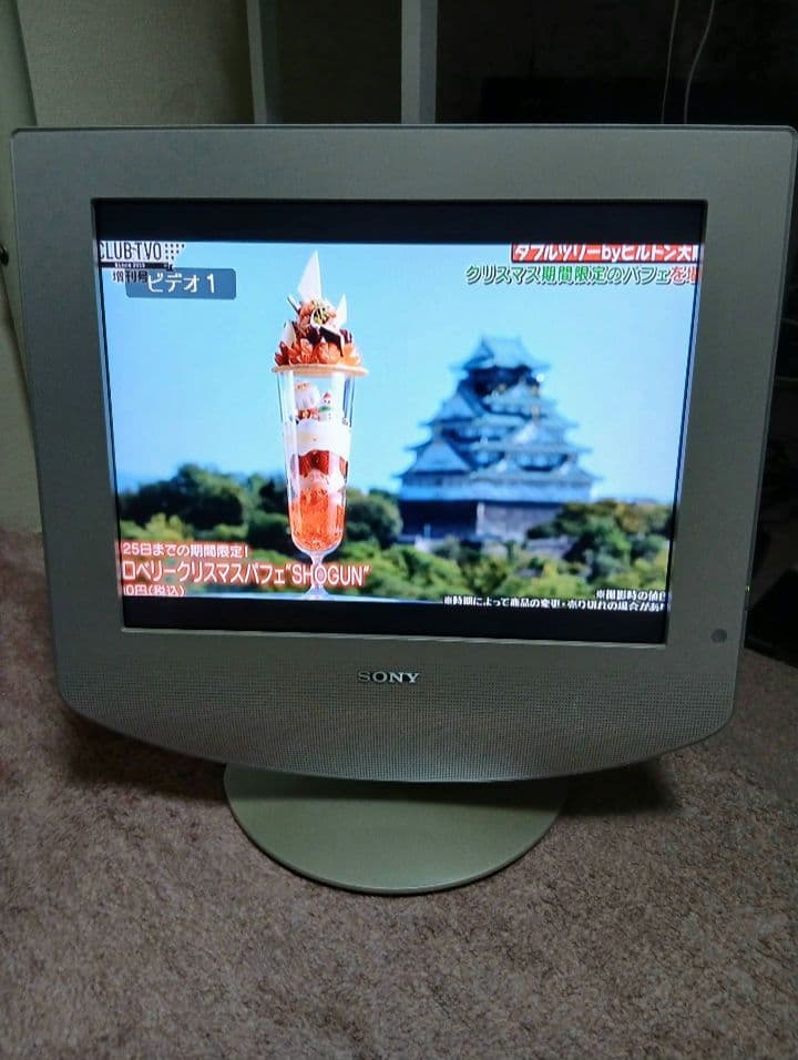 SONY 液晶テレビ WEGA　地デジチューナー＆リモコン付き