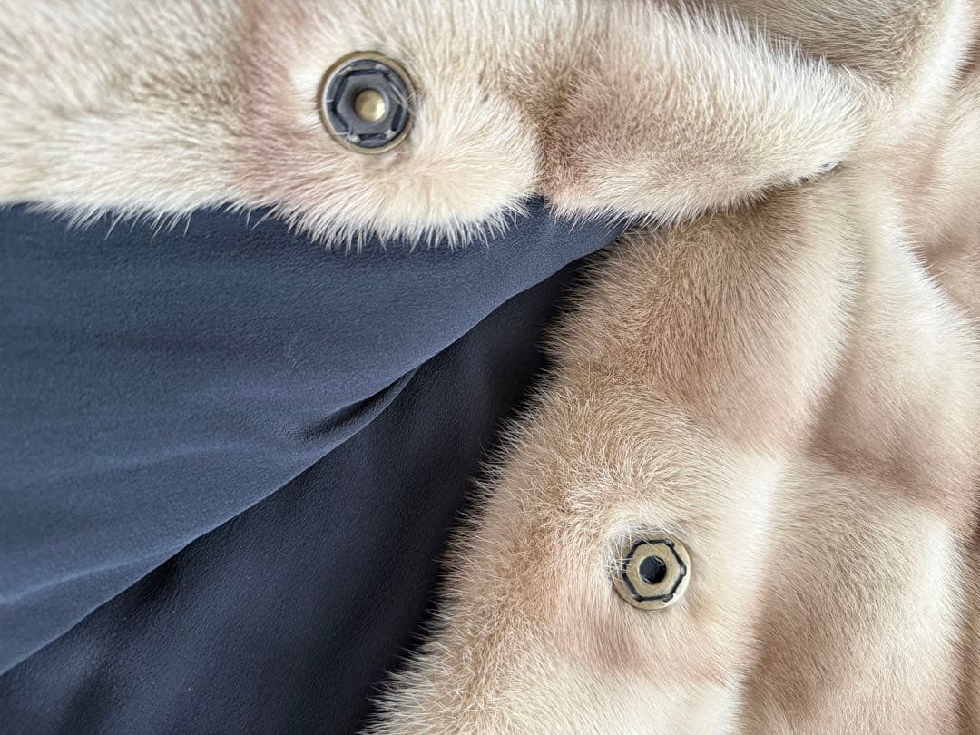 イヴサロモン YVES SALOMON METEO ミンクコート