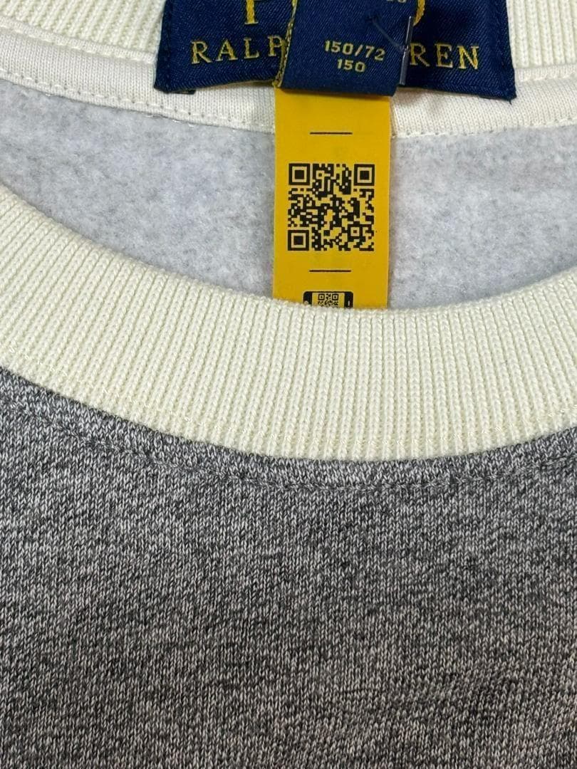 残り僅か2025最新作新品ラルフローレン　ポロベア　トレーナーボーイズM150