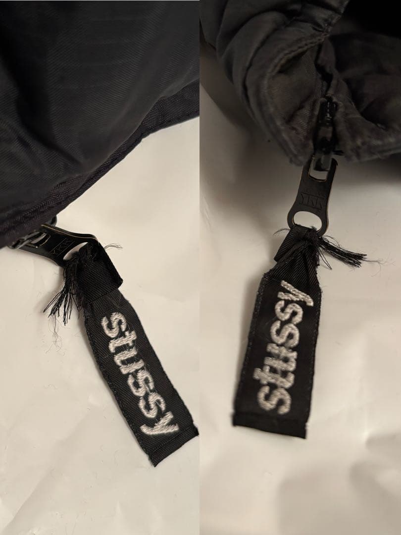 ジャケット・アウター OLD STUSSY FISHING PUFFER JACKET