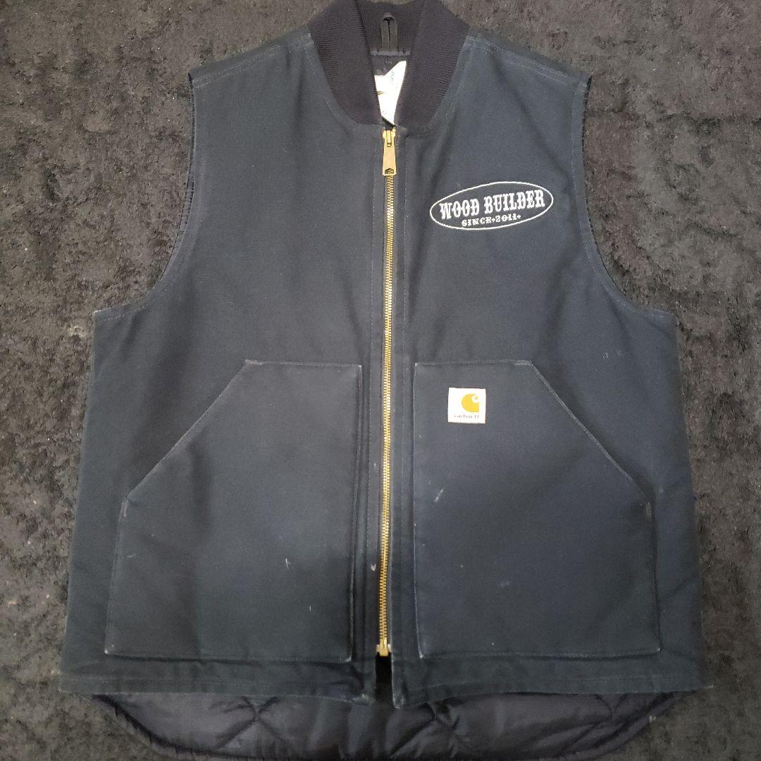 Carhartt ダックベスト グッドデザイン ブラック 90s 00s