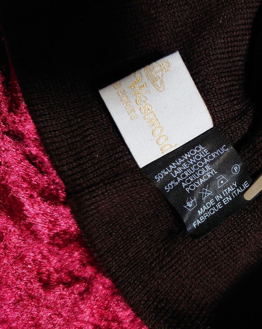 レア　希少　Vivienne Westwood　デビルスタンプ　ニット帽　激かわ