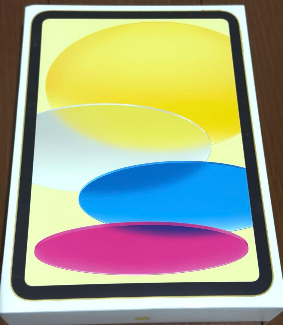 【@66】iPad (A16) Wi-Fi 128GB イエロー