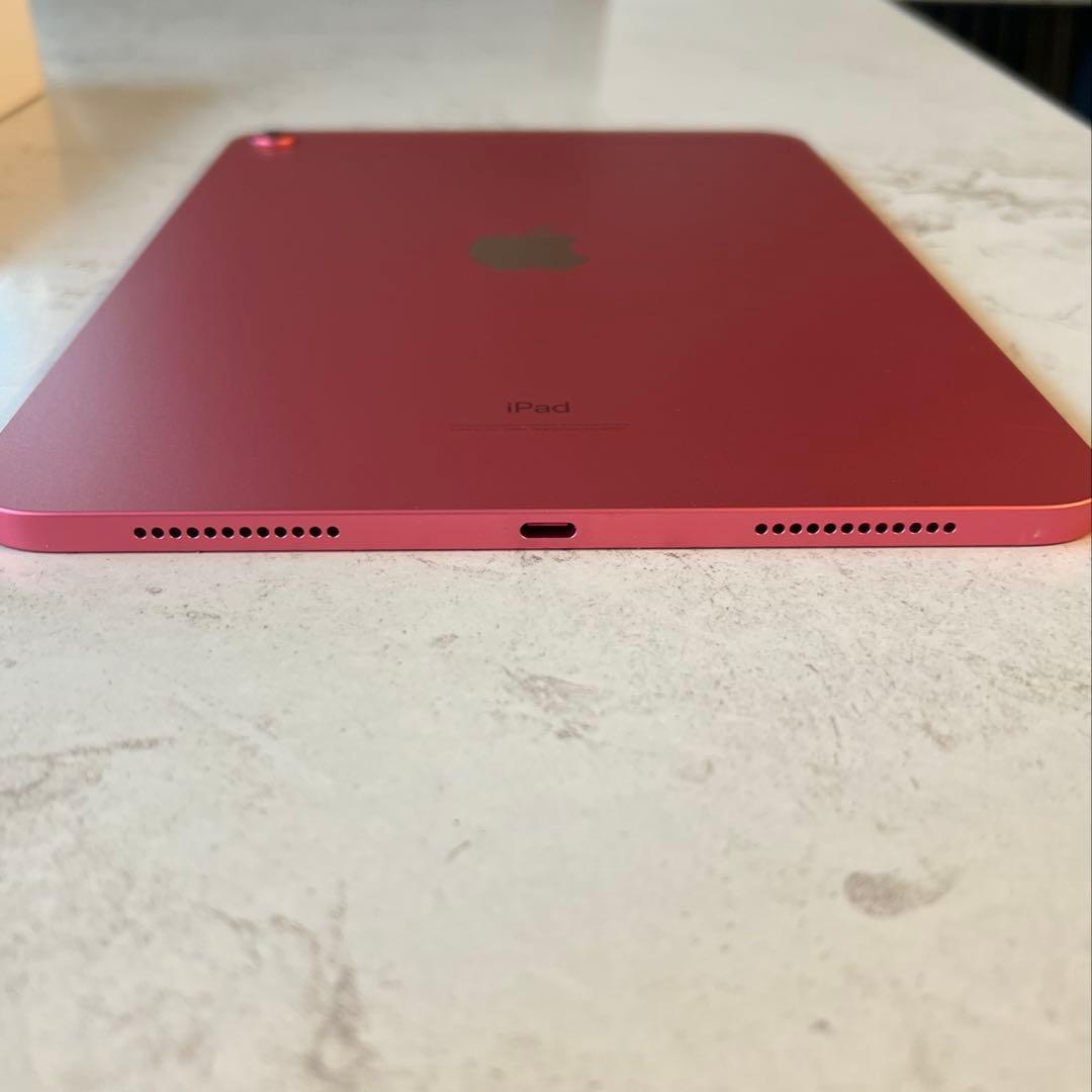 【美品】iPad（第10世代）Wi-Fiモデル／ピンク／64GB