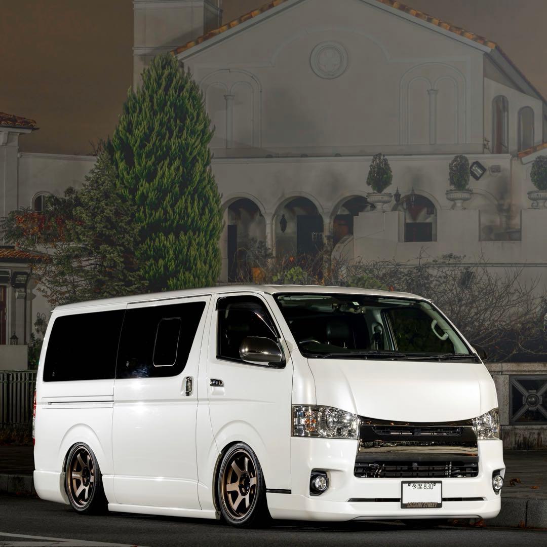 ハイエース200系サイドステップナロー標準　ワイド全年式対応