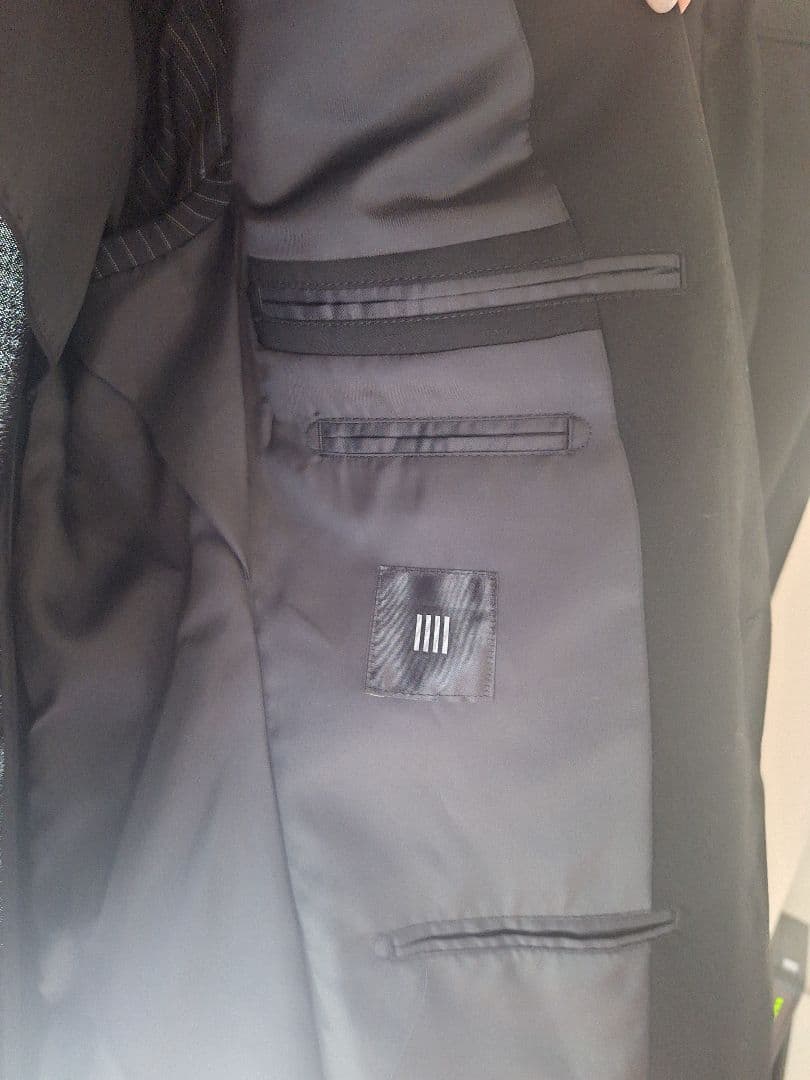 スーツセレクト　セットアップスーツ　Y5　ブラック