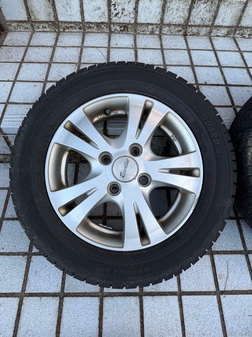 今日だけ！YOKOHAMAスタッドレスタイヤ13インチ ホイールセット