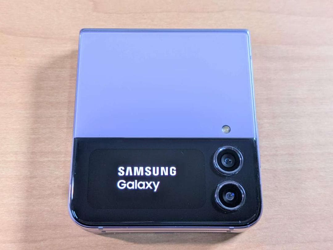 スマートフォン本体 011600G Galaxy Z Flip4 SCG17 128GB