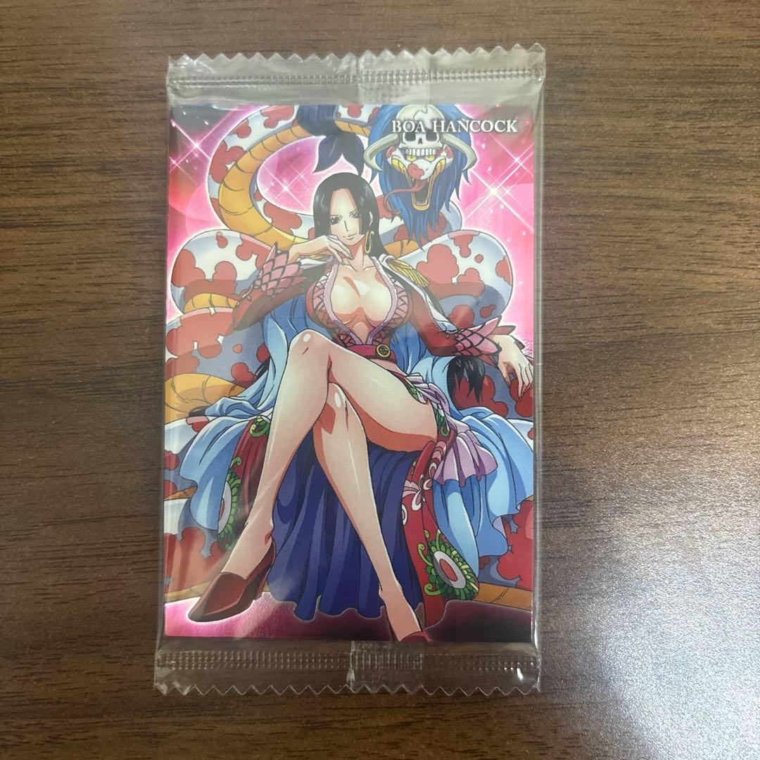 ワンピース ウエハースカード ボア・ハンコック R No.10 おまけ付き