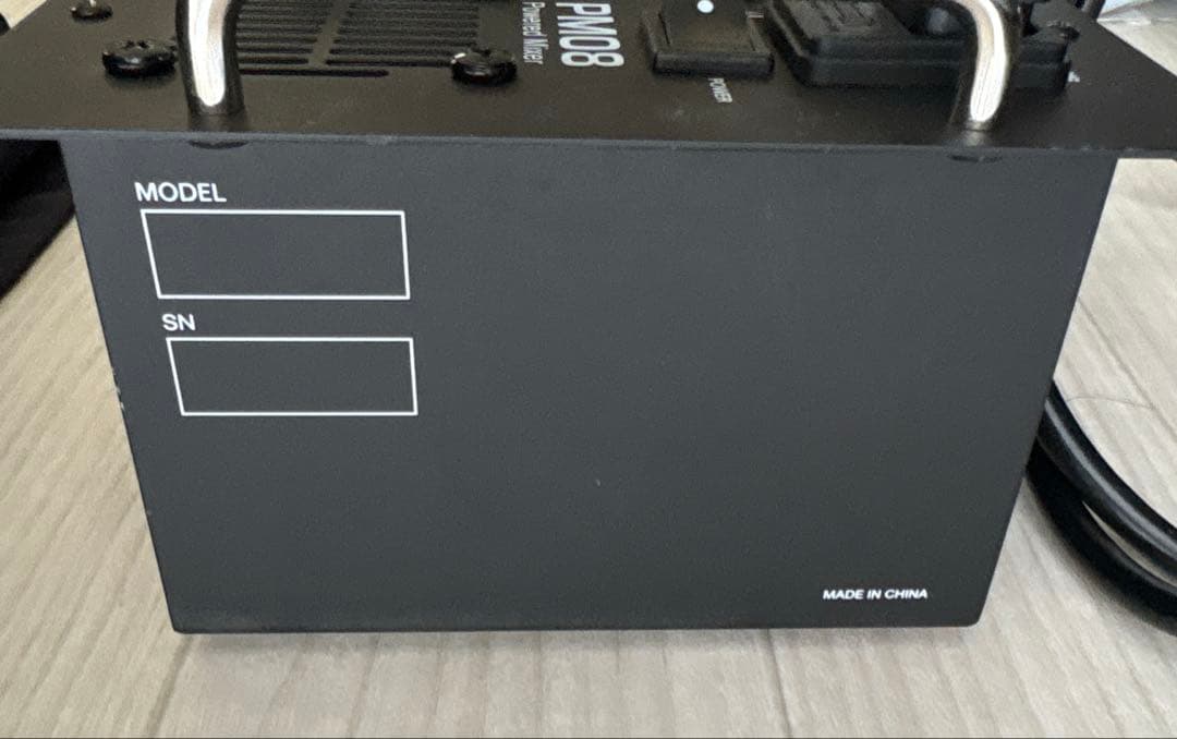 クラッシックプロPM08 POWERE MIXER ミキサー