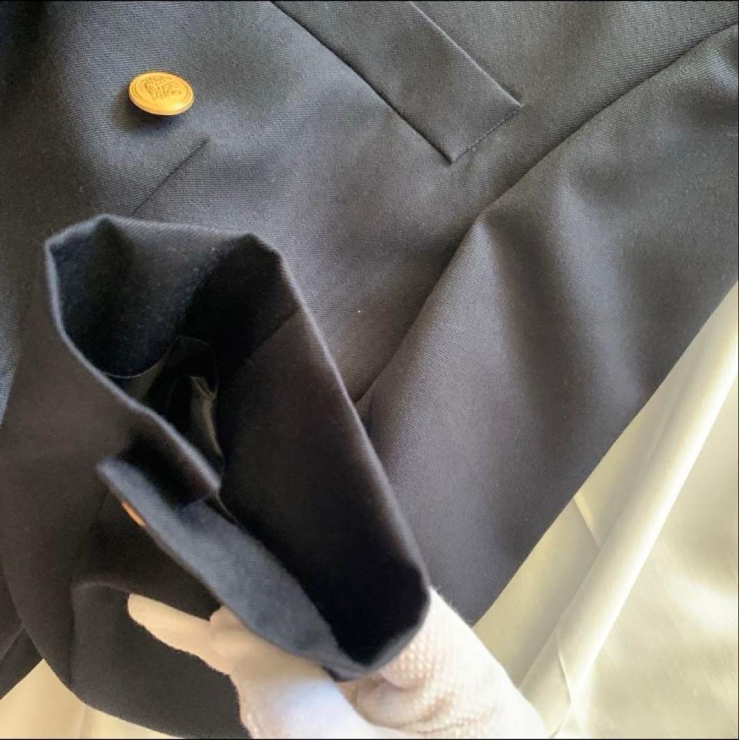 美品 Aquascutum アクアスキュータム 紺ブレ ブレザー イギリス製