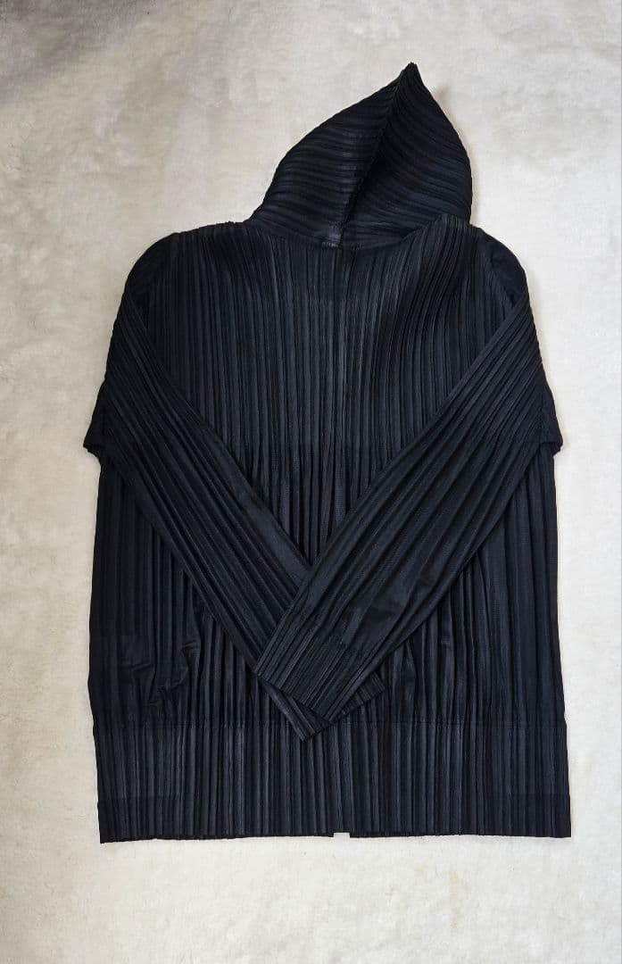 pleats please/fluffy basics/ブラック/サイズ３