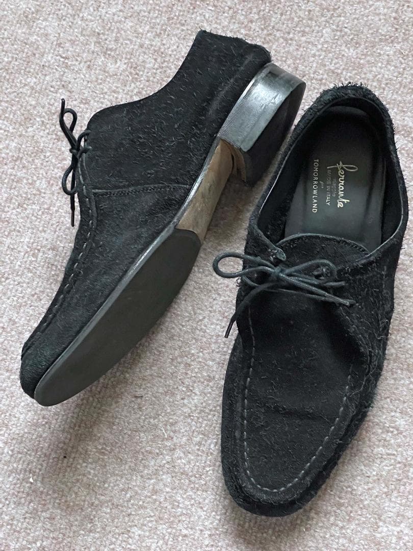 t*7様 ferrante itary tomorrowland スエードシュー