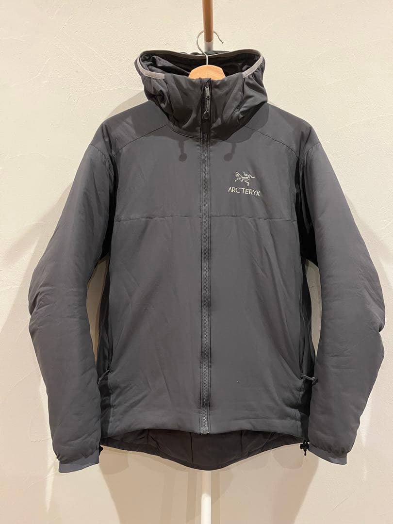 アークテリクス atom AR hoody グレー M アトム