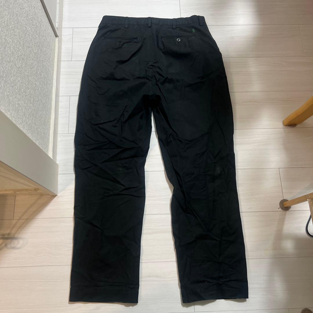 Polo by Ralph Lauren 黒チノ　ブラック w34l30 90s