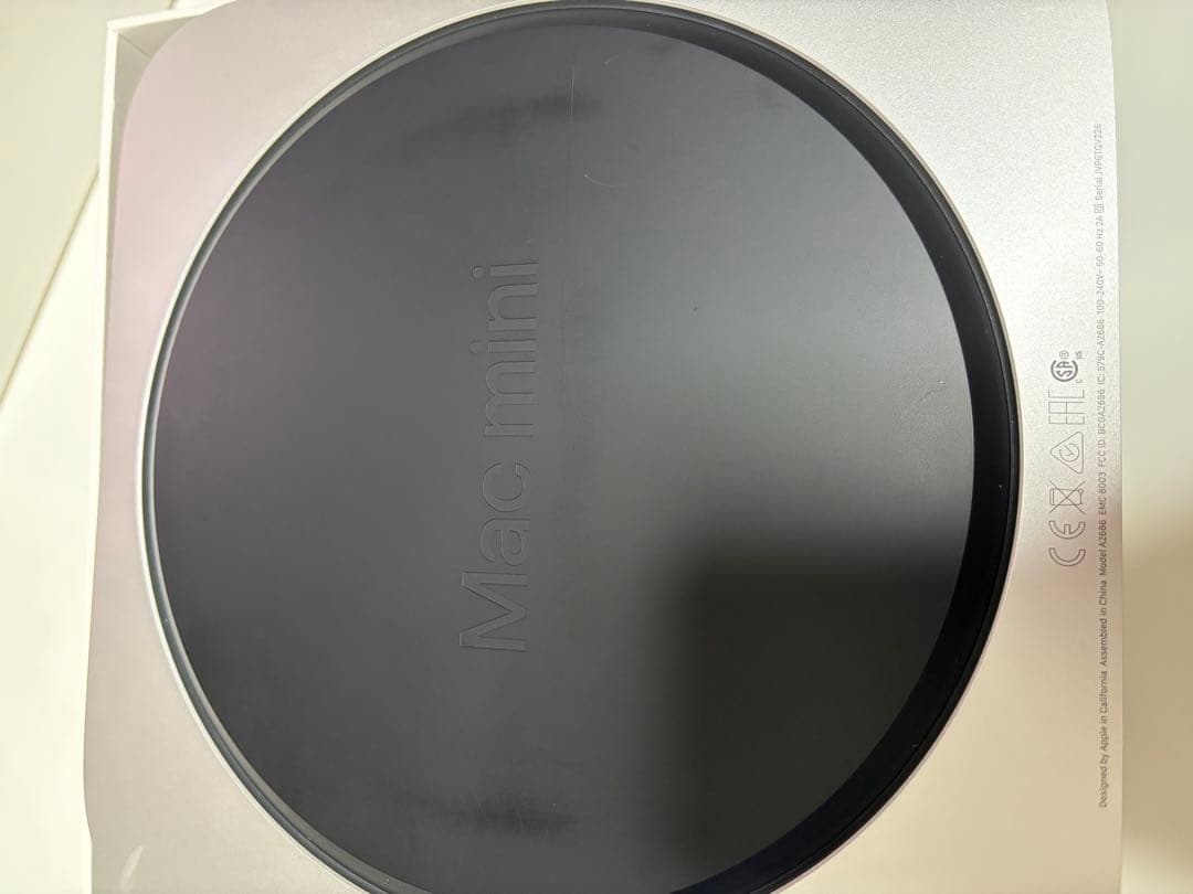 Macデスクトップ Apple Mac mini 2023 M2 8GB