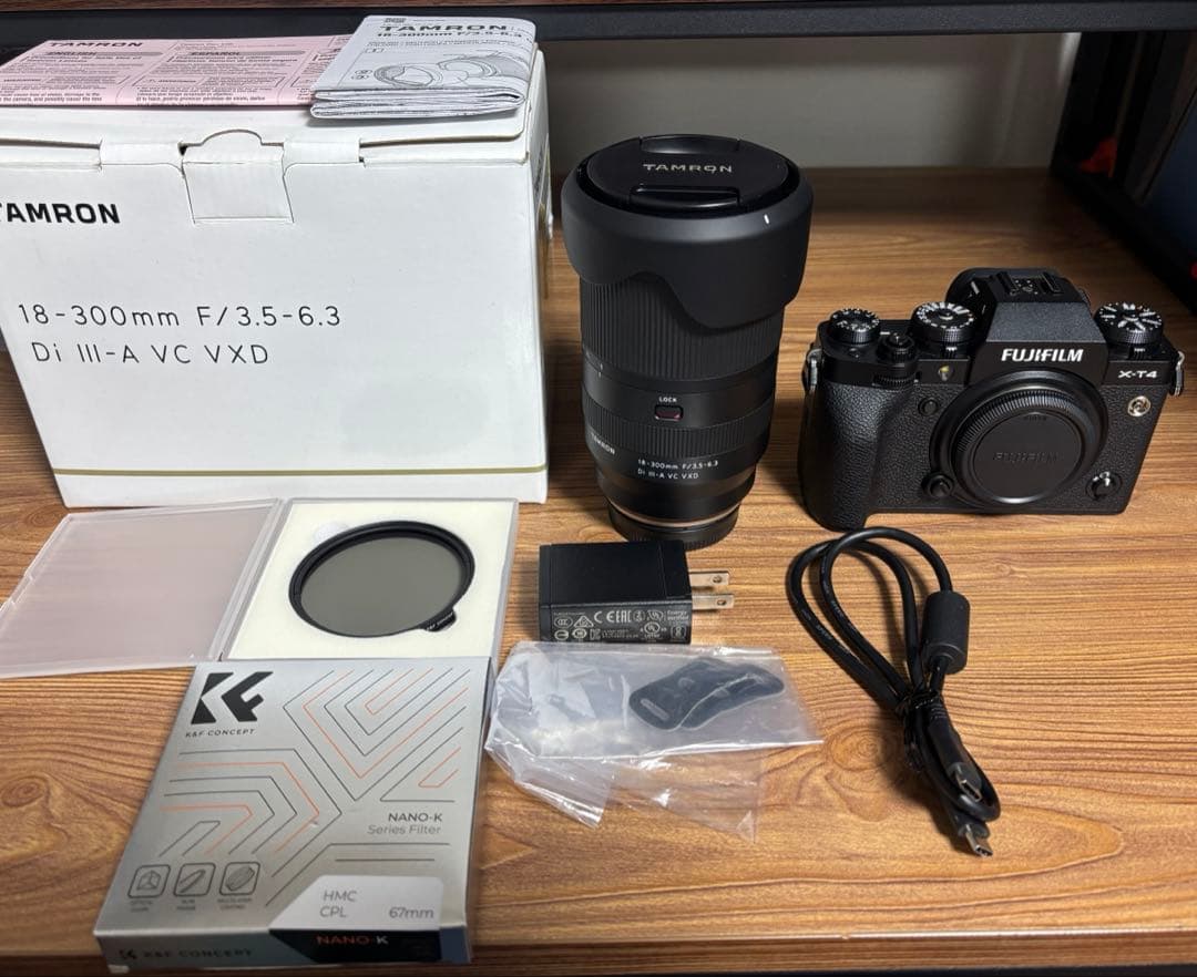 m*1様 【最終価格】Fujifilm XT4 富士フイルム　タムロン18-30