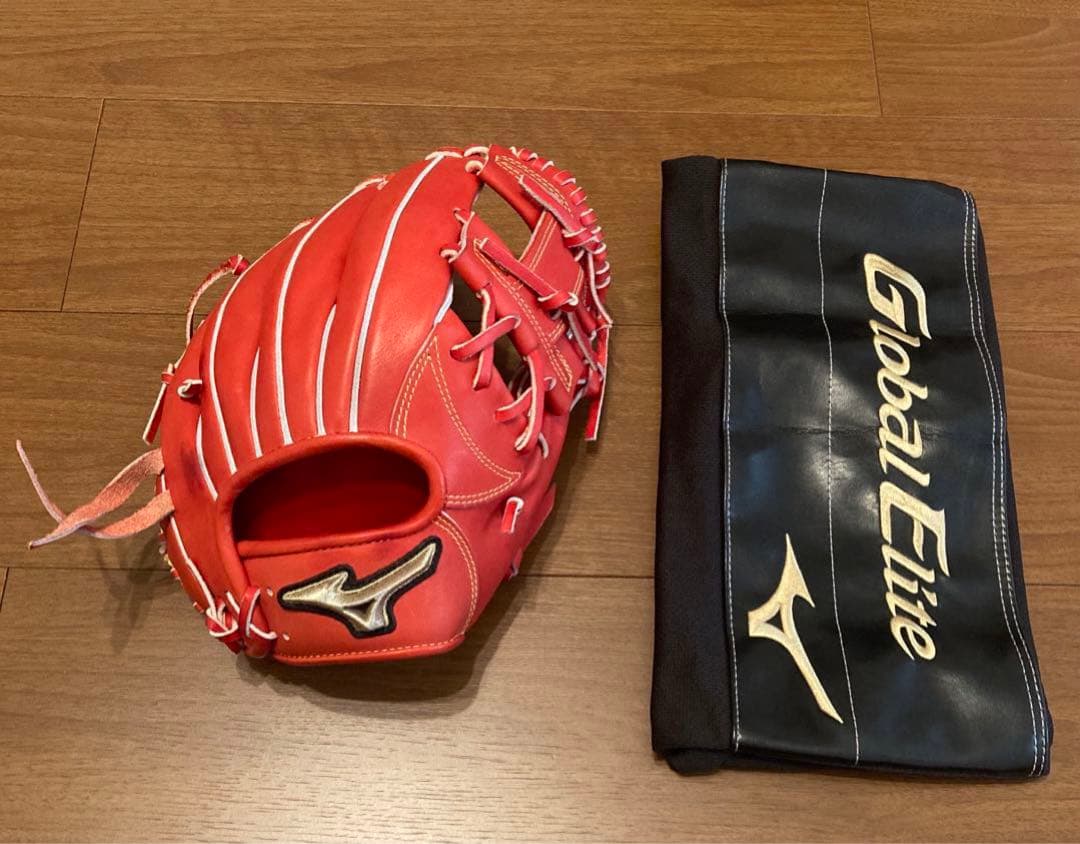 【新品未使用】MIZUNO Global Elite内野手型 硬式 宮本慎也