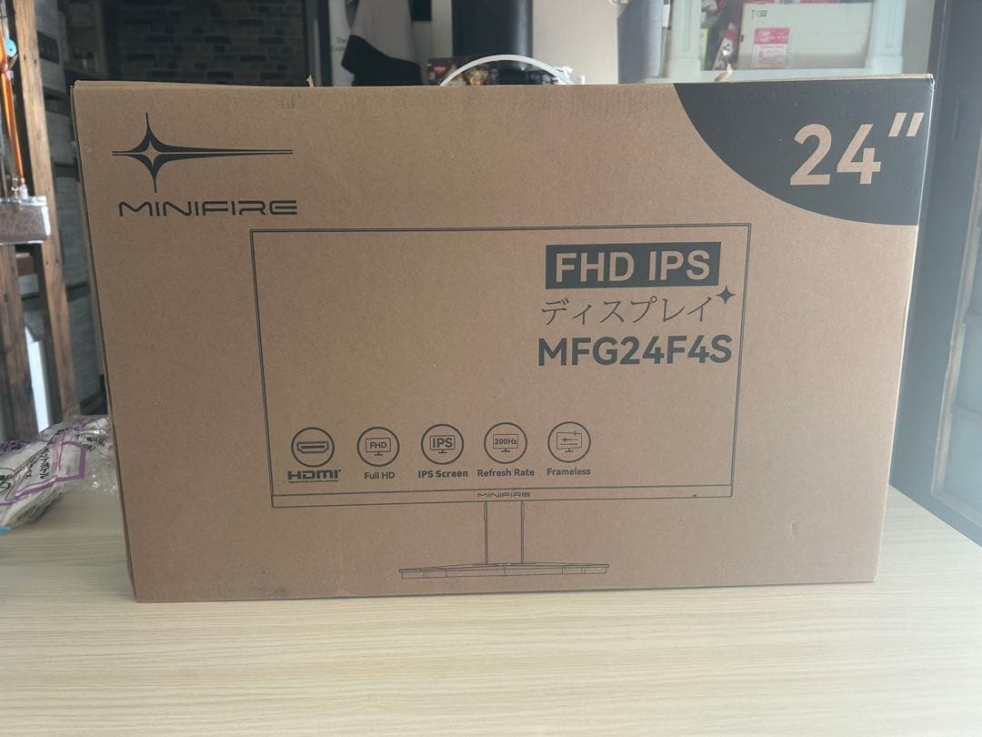 s*n様 Minifire ゲーミングモニター 24インチ 180Hz 内蔵スピ