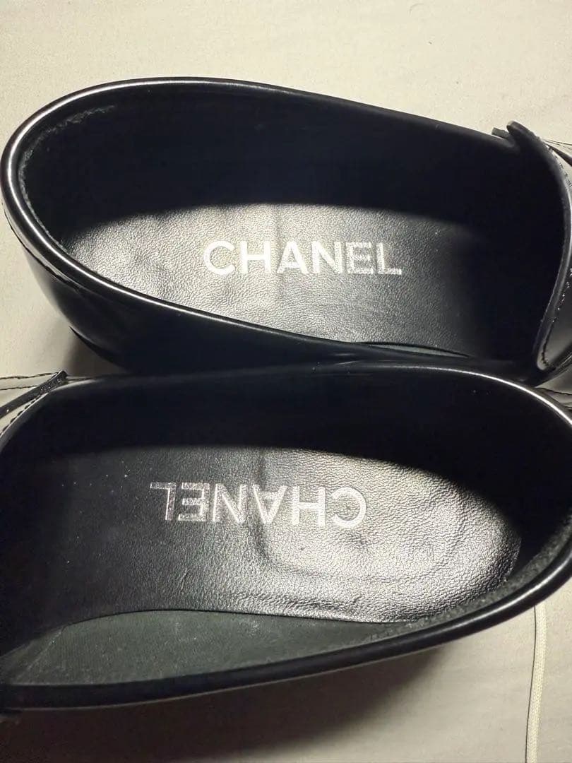 CHANEL ブラック ローファー
