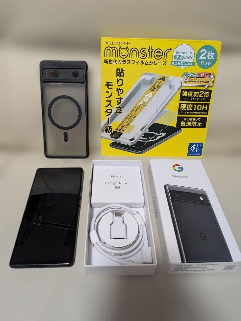 c*a様 GOOGLE pixel6a ケース ガラスフィルム付属