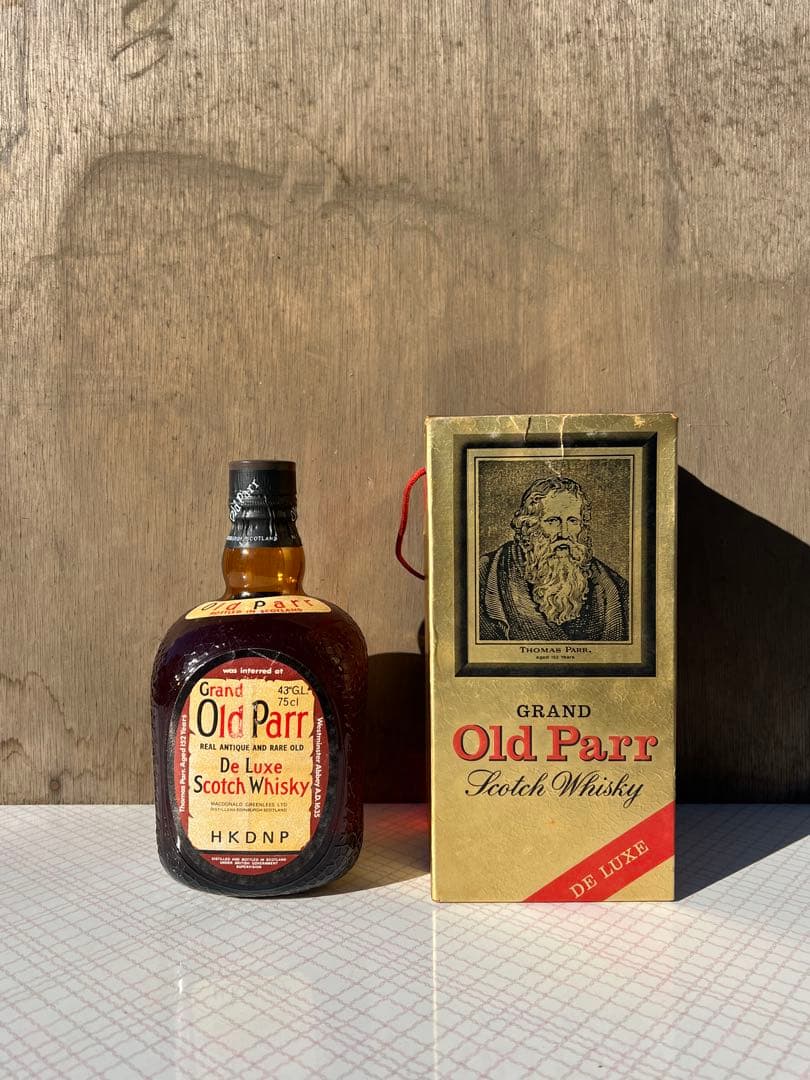 古酒　未開封　Old Parr スコッチウイスキー 750ml 43%