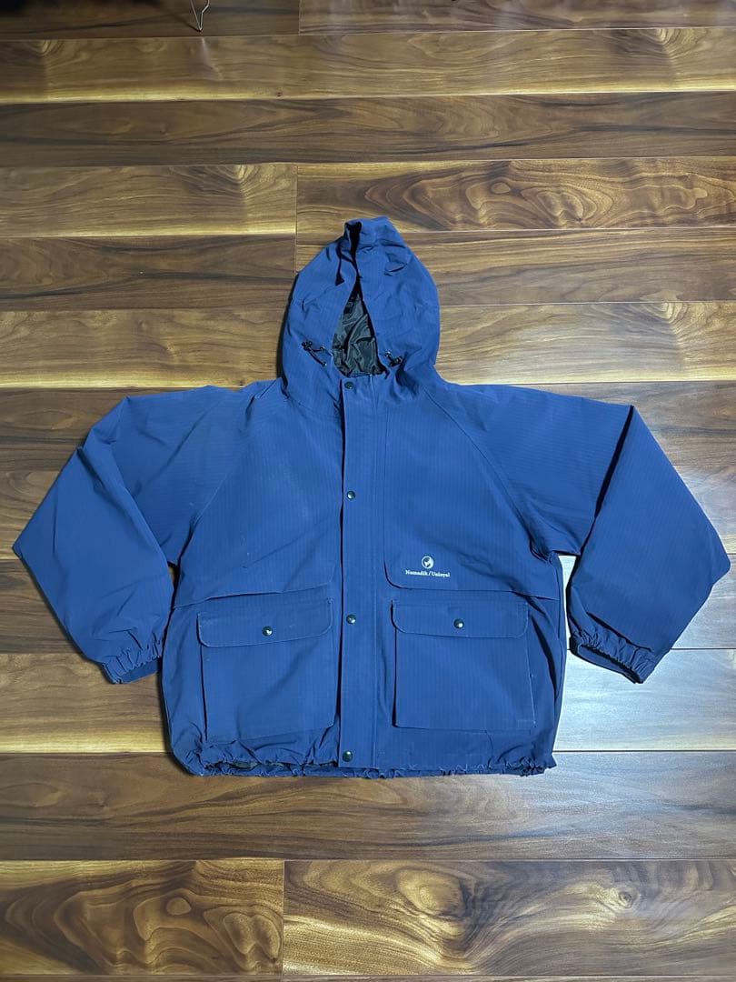 Nomadik/Unloyal フード付きジャケット ネイビー