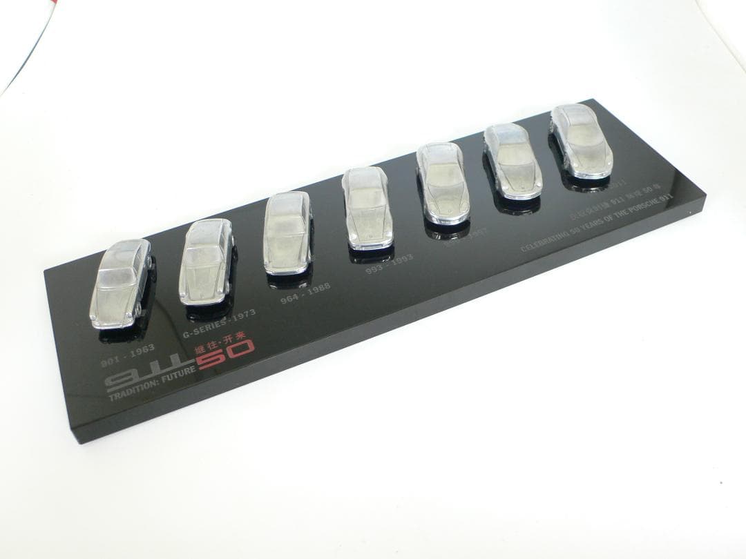 ポルシェ911　50周年記念 歴代911　インゴット　保时捷中国　 特注品