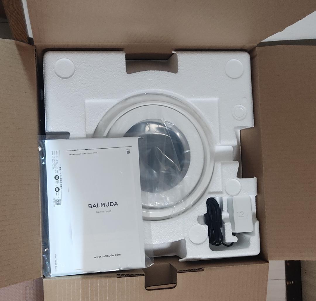 【新品未使用】BALMUDA 加湿器 Rain ERN-1100SD-WK