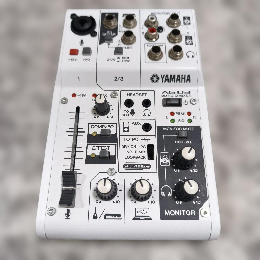 YAMAHA AG03 USBオーディオインターフェイス