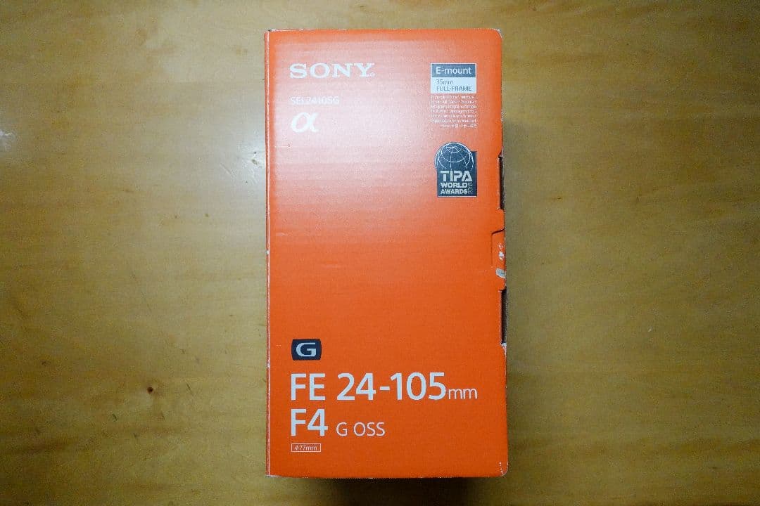 【未使用】SONY FE 24-105mm F4 G OSS SEL24105G