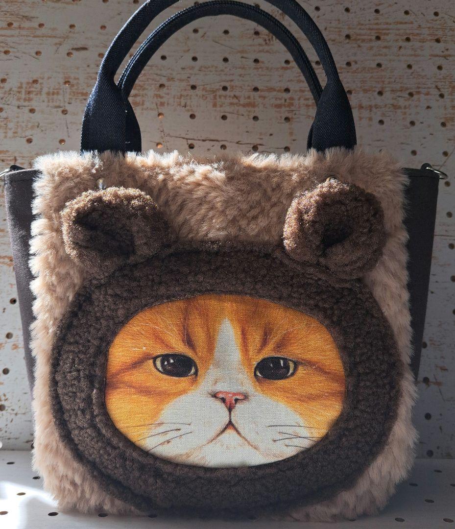ね*】様 コヤンイサムチョン　ハチワレ猫ちゃん　トートバッグ&ミニミニトート