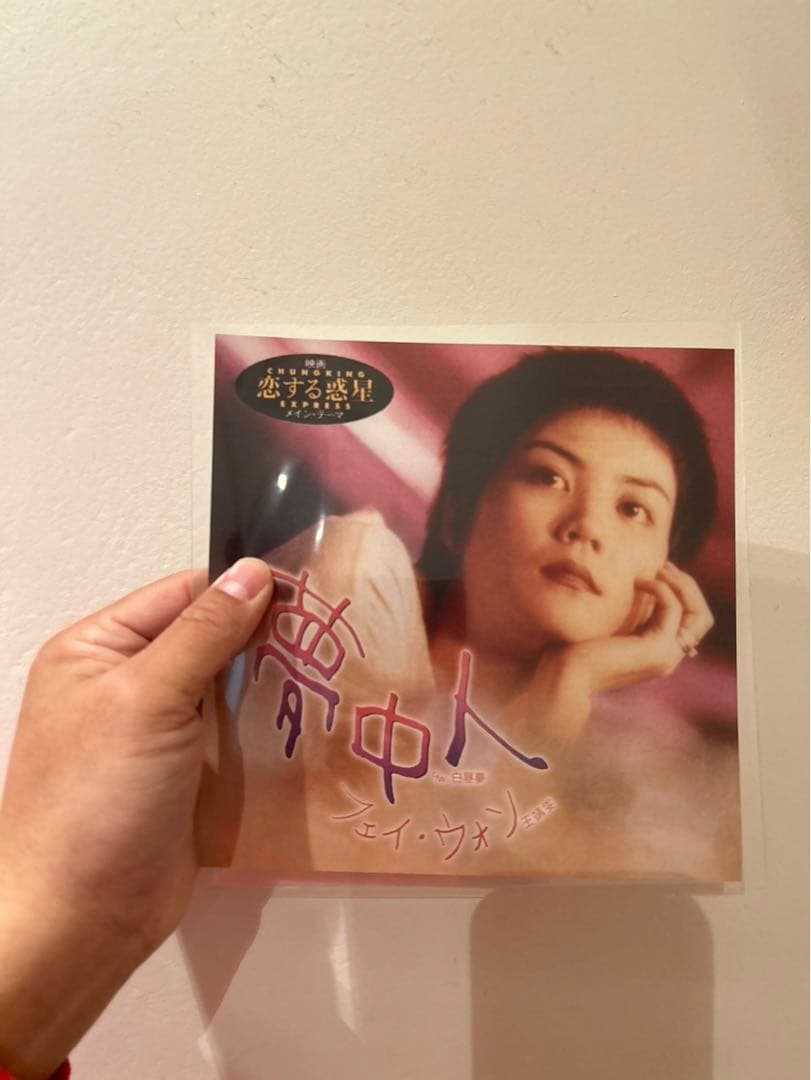 フェイ•ウォン　夢中人　白昼夢　恋する惑星　7インチレコード　新品試聴のみ