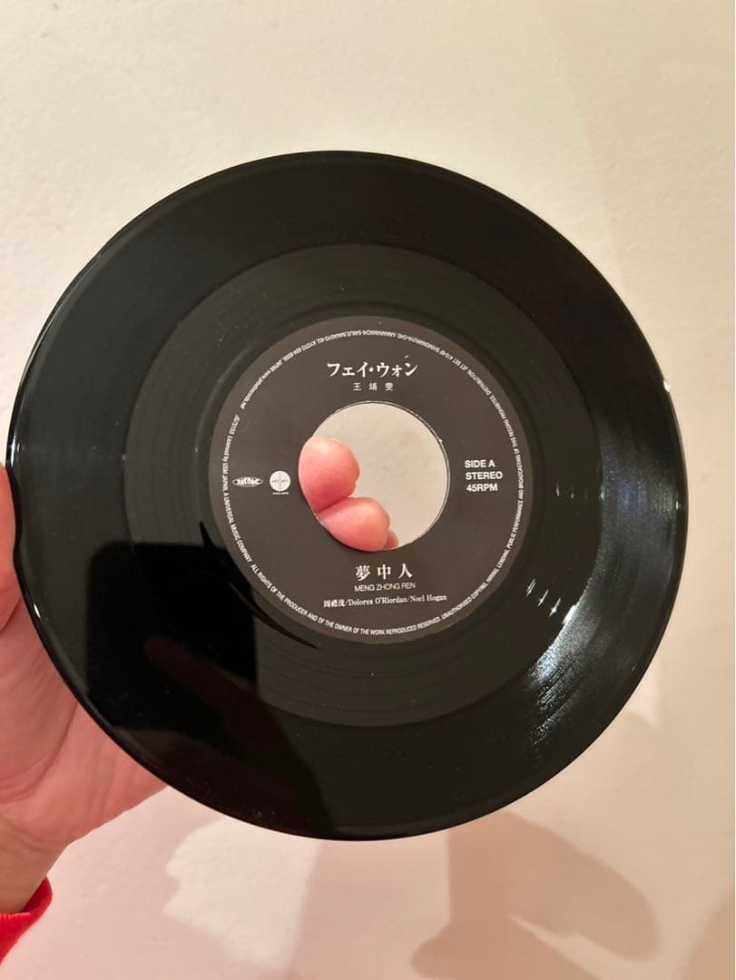 フェイ•ウォン　夢中人　白昼夢　恋する惑星　7インチレコード　新品試聴のみ