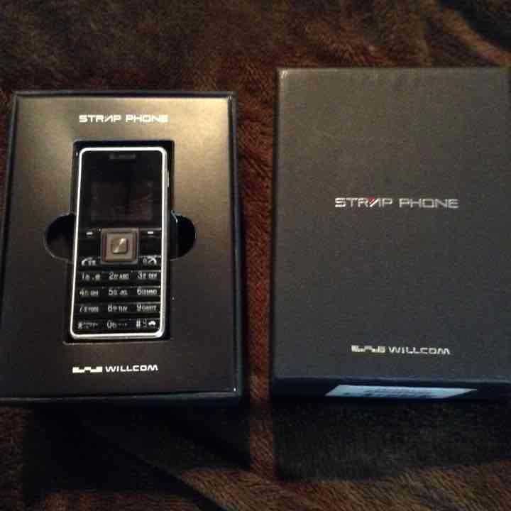 激レア？WILLCOM ストラップフォン 初期