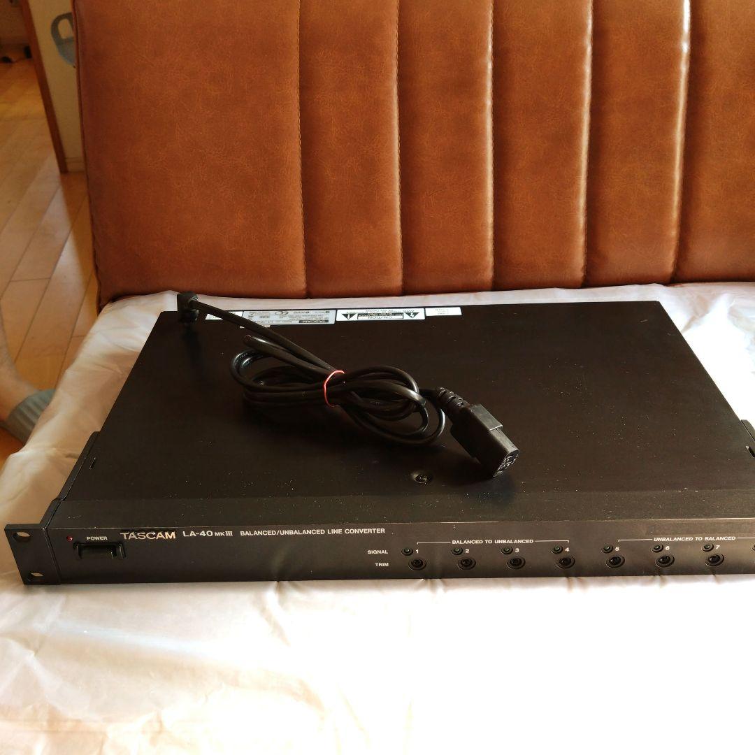 TASCAM LA-40 MK III アンバランスラインコンバーター