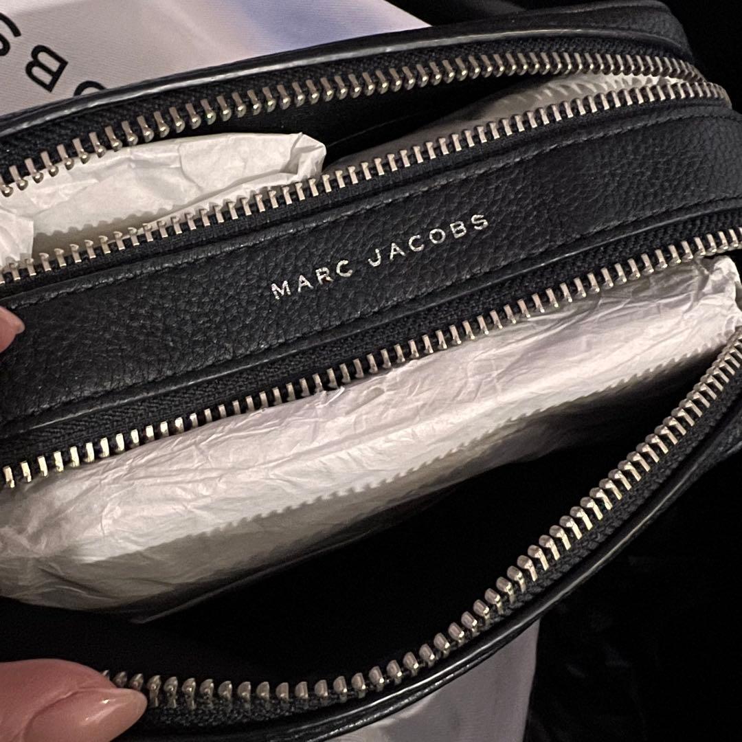 MARC JACOBS ブラックレザー バッグ