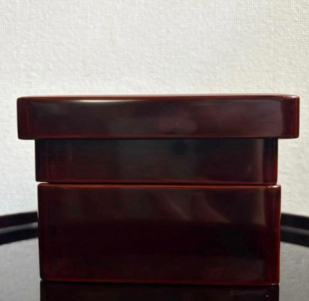 【にゃんさま】　漆塗り弁当箱　2個セット