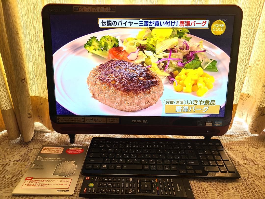 東芝TVPC 地デジOK Corei7 2TB HDD 16GB オフィス共存